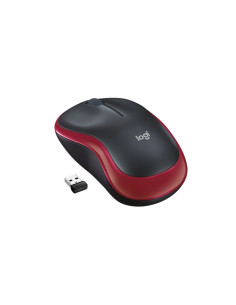 MOUSE LOGITECH "Wireless Mouse M185 Rosso" - 910-002237 2
