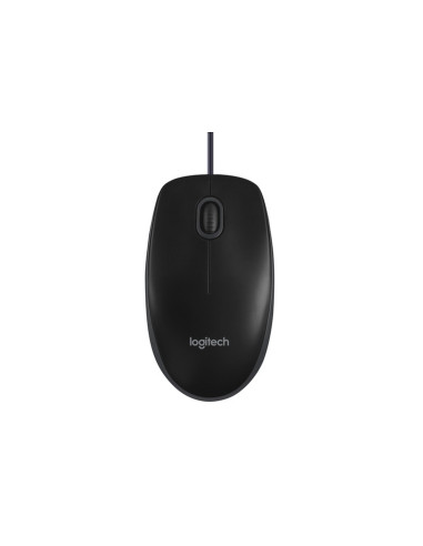 MOUSE LOGITECH "B100 Mouse Black USB" 3 tasti 800dpi oem