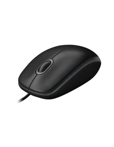 MOUSE LOGITECH "B100 Mouse Black USB" 3 tasti 800dpi oem