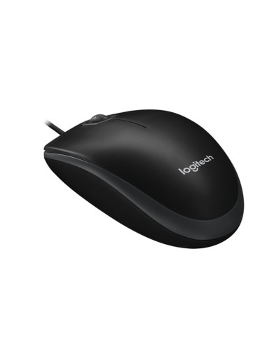 MOUSE LOGITECH "B100 Mouse Black USB" 3 tasti 800dpi oem