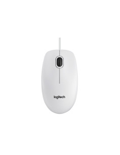 MOUSE LOGITECH "B100 Mouse White USB" 3 tasti 800dpi oem 2