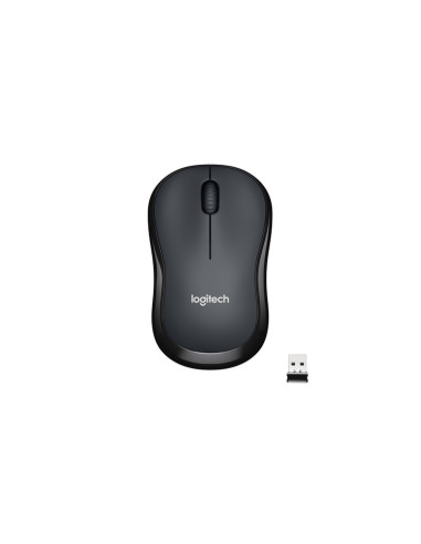 MOUSE LOGITECH "SILENT Wireless Mouse M220 " USB 1000 dpi 4 PULSANTI ANTRACITE 910-004878
