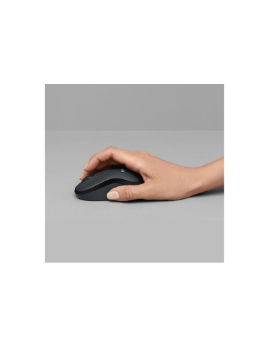 MOUSE LOGITECH "SILENT Wireless Mouse M220 " USB 1000 dpi 4 PULSANTI ANTRACITE 910-004878
