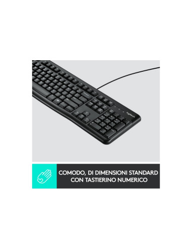 TASTIERA LOGITECH "Classic Keyboard K120" Italian layout - 920-002492