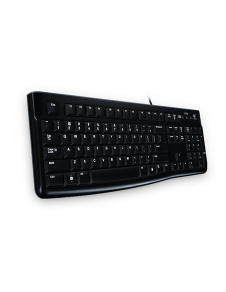 TASTIERA LOGITECH "K120 Keyboard Black" For Business USB oem