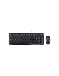 TASTIERA LOGITECH  + MOUSE MK120 USB NERA - 3 TASTI Italian Layout 920-002543
