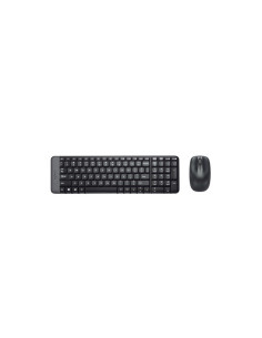 TASTIERA LOGITECH + MOUSE "Wireless Combo" MK220 NERO USB 920-003721 2