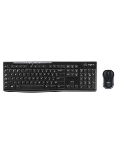 TASTIERA LOGITECH + MOUSE "Wireless Desktop" MK270 NERA USB (COMBO) - 920-004512
