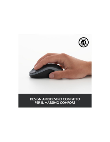 TASTIERA LOGITECH + MOUSE "Wireless Desktop" MK270 NERA USB (COMBO) - 920-004512