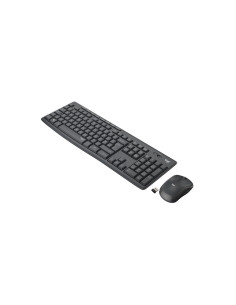 TASTIERA LOGITECH+MOUSE Wireless Desktop MK295 SILENT COMBO USB GRAFITE 920-009797