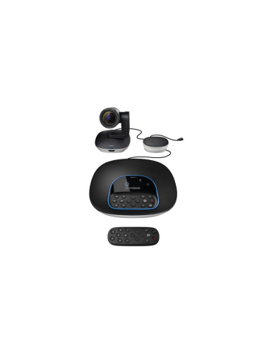 CONFERENCE GROUP LOGITECH HD 1080p x videoconferenze 30fps zoom 10x Campo visivo di 90°vivavoce full-duplex autofocus 960-001057