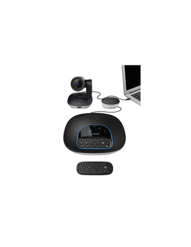 CONFERENCE GROUP LOGITECH HD 1080p x videoconferenze 30fps zoom 10x Campo visivo di 90°vivavoce full-duplex autofocus 960-001057