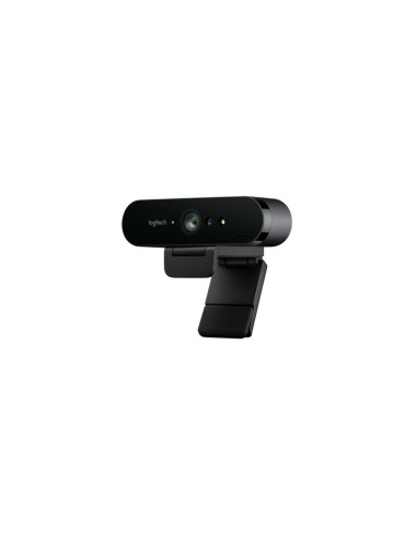 WEBCAM LOGITECH BRIO 4K Ultra HD x videoconferenza,streaming e registrazioni, Zoom digitale 5x in Full HD, RightLight 3 e HDR