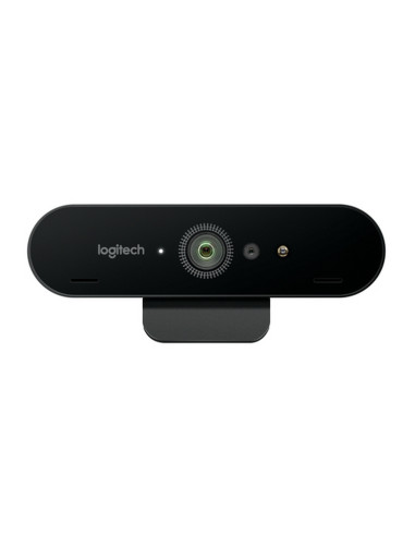 WEBCAM LOGITECH BRIO 4K Ultra HD x videoconferenza,streaming e registrazioni, Zoom digitale 5x in Full HD, RightLight 3 e HDR