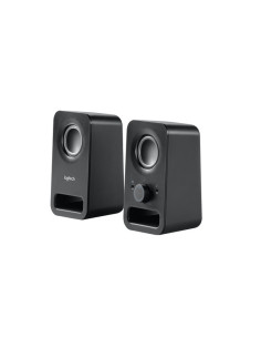 CASSE LOGITECH "Z150" 6W STEREO BLACK JACK 3,5MM CONTROLLO VOLUME - 980-000814 2