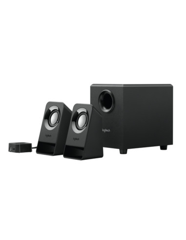 CASSE LOGITECH "Logitech Z213" 2.1 7W RMS 2X1,5W- SATELLITI + 1X4W Black, Retail - 980-000942