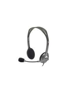 Cuffie Logitech H111 Cavo Over-the-head Stereo - Nero - Binaural - Supra-aural - 32 Ohm - 20 Hz a 20 kHz - 180 cm Cavo
