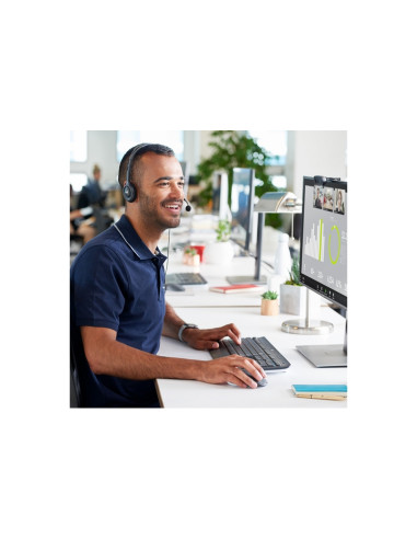 Cuffie Logitech H111 Cavo Over-the-head Stereo - Nero - Binaural - Supra-aural - 32 Ohm - 20 Hz a 20 kHz - 180 cm Cavo