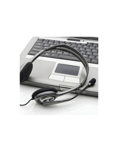 Cuffie Logitech H111 Cavo Over-the-head Stereo - Nero - Binaural - Supra-aural - 32 Ohm - 20 Hz a 20 kHz - 180 cm Cavo