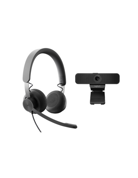 991-000338 Zone Wired Headset + C925e Webcam