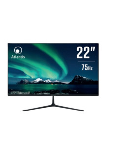 MONITOR ATLANTIS LED 21,5" Wide A05-HE22V-VH VA 1920x1080 5ms 240A'±10cd/m2 3.000:1 VESA VGA HDMI Black