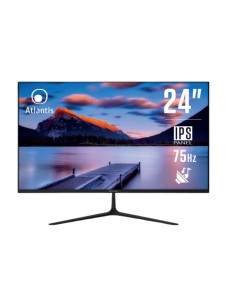 MONITOR ATLANTIS LED 23,8" Wide A05-HE24I-VHDM IPS 1920x1080 5ms 235A'±10cd/m2 1.000:1 VESA MM VGA HDMI DP Black