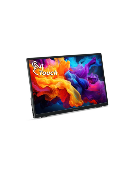 MONITOR PORTATILE ATLANTIS LED 15,6" Touch Wide A05-P156AT1 IPS 1920x1080 16ms 300cd/m2 1000:1 MM 1xHDMI 2xUSB-C Cust Base Piegh