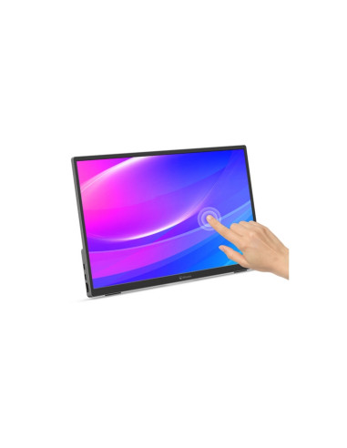 MONITOR PORTATILE ATLANTIS LED 15,6" Touch Wide A05-P156AT1 IPS 1920x1080 16ms 300cd/m2 1000:1 MM 1xHDMI 2xUSB-C Cust Base Piegh