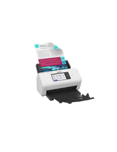 SCANNER BROTHER DOCUMENTALE ADS-4700W A4 40PPM 600x600 dpi ADF 60FF DUPLEX LAN USB 3.0 WiFi Display Touch 10.9cm
