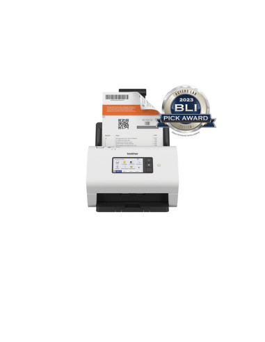 SCANNER BROTHER DOCUMENTALE ADS-4900W A4 60PPM 600x600 dpi ADF 100FF DUPLEX LAN USB 3.0 WiFi Display Touch 10.9cm