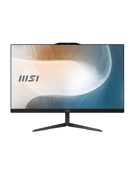 ALL IN ONE MSI Modern AM242 12M-631IT 23,8" Pentium 8505 4GB SSD128GB Tastiera Mouse W11P Nero