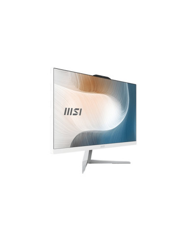 ALL IN ONE MSI Modern AM242 12M-644IT 23,8" i5-1235U 8GB SSD512GB Tastiera Mouse W11 Bianco