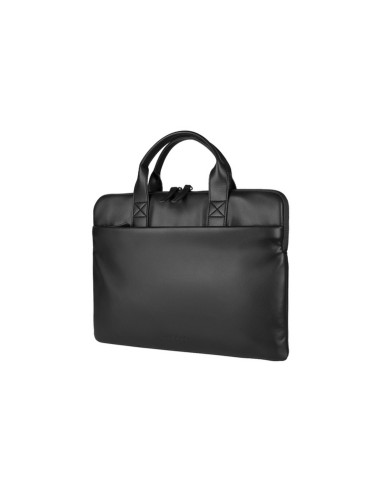 BORSA X NB TUCANO ISOTTA SUPERSLIM 13,3"/14", NERO, IN MORBIDO PU EFFETTO PELLE - BSISO1314-BK