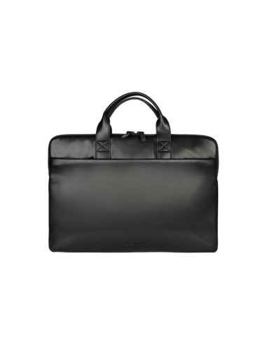 BORSA X NB TUCANO ISOTTA SUPERSLIM 15,6", NERO, IN MORBIDO PU EFFETTO PELLE - BSISO1516-BK