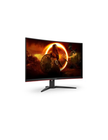 MONITOR AOC LED 31.5" Wide CURVED C32G2ZE/BK VA 1920x1080 1ms 300cd/mq 4.000:1(80.000.000:1) 2HDMI DP VESA 240HZ GAMING