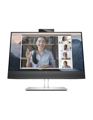 MONITOR HP LED 23.8" Wide E24mv 169L0AA IPS 1920x1080 5ms 250cd/m2 1000:1 (10.000.000:1) 2x2W MM WEBCAM PIVOT Reg.H VGA HDMI  DP