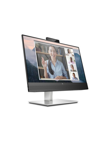 MONITOR HP LED 23.8" Wide E24mv 169L0AA IPS 1920x1080 5ms 250cd/m2 1000:1 (10.000.000:1) 2x2W MM WEBCAM PIVOT Reg.H VGA HDMI  DP